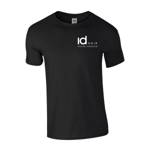 IdHAIR UK Official Black T.Shirt - Medium