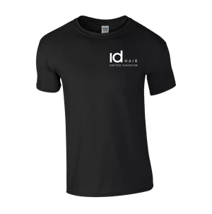 IdHAIR UK Official Black T.Shirt - XL