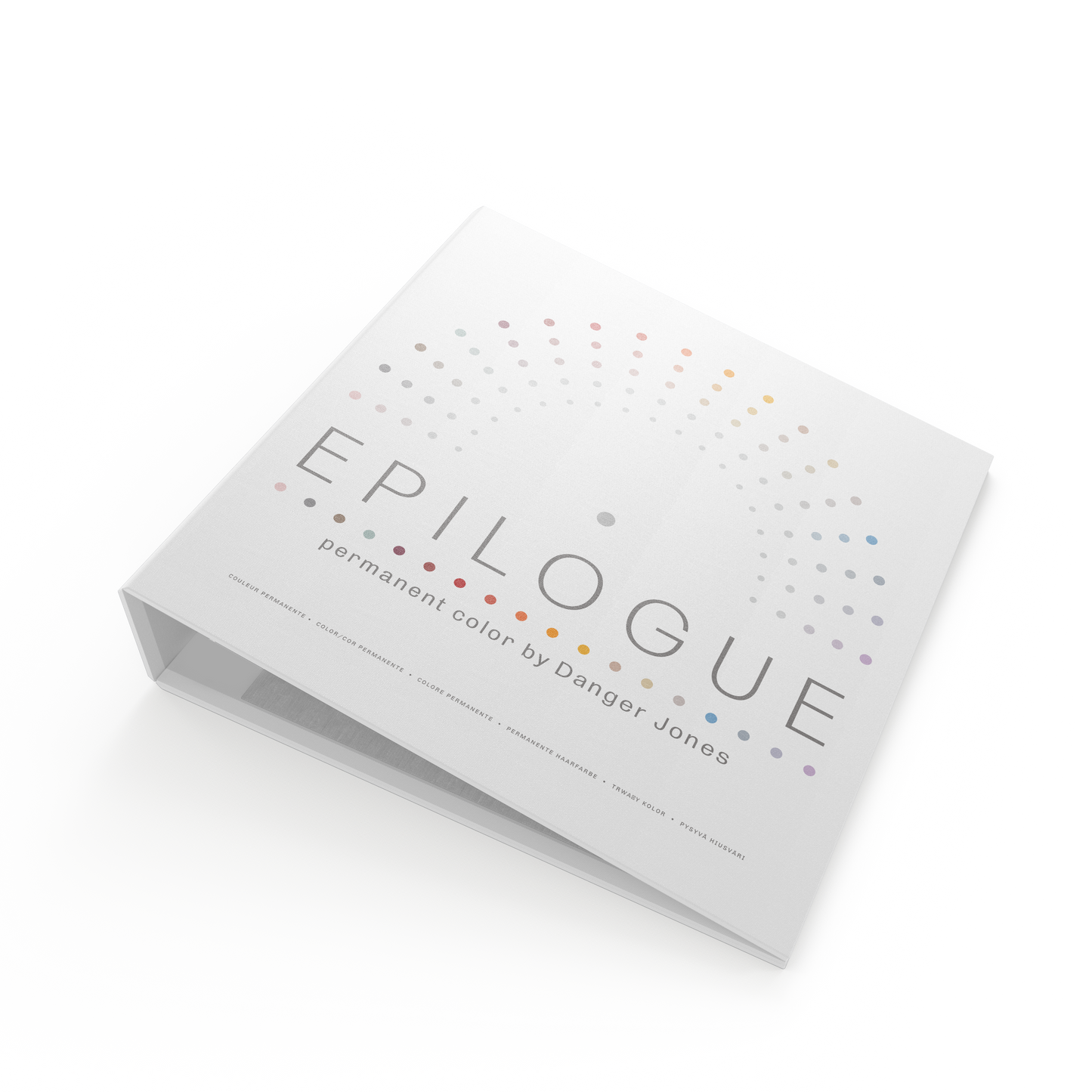 Box of Epilogue hair color on a white background