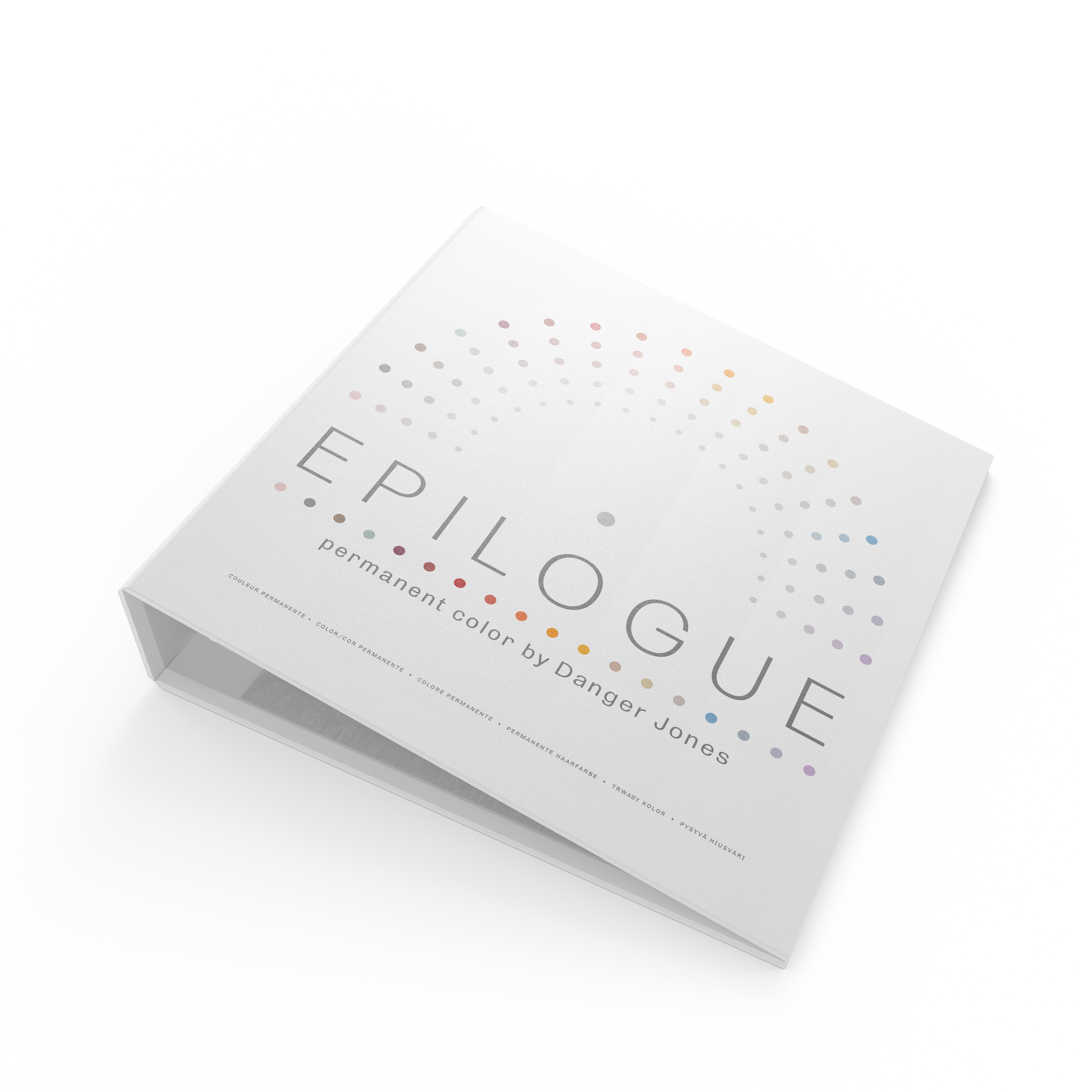 Box of Epilogue hair color on a white background