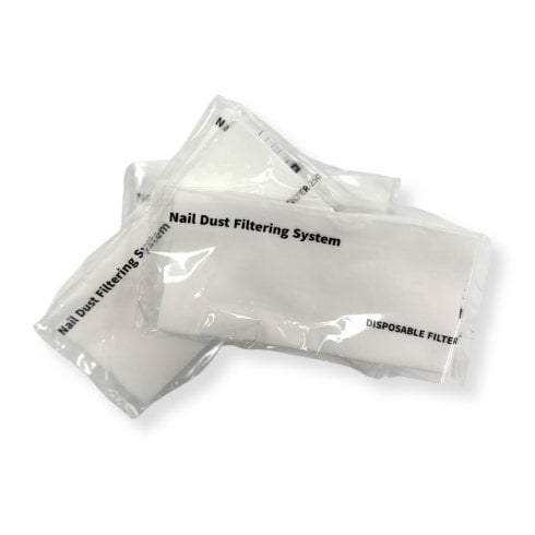 Halo Nail Dust Extractor Disposable Filters (100)