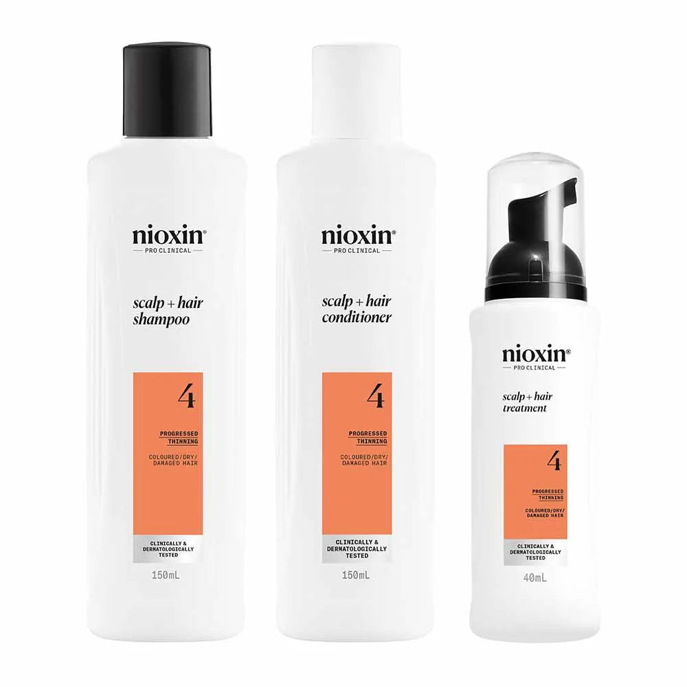 Nioxin Kit 4 - For Coloured Hair with Progressed Thinning
