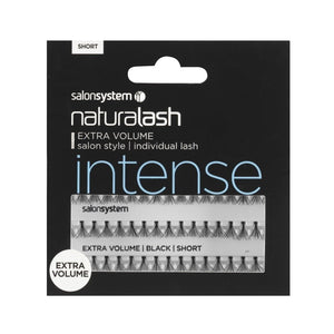 Salon System Naturalash Individual Lashes  Extra Volume  Black - Bl Medium