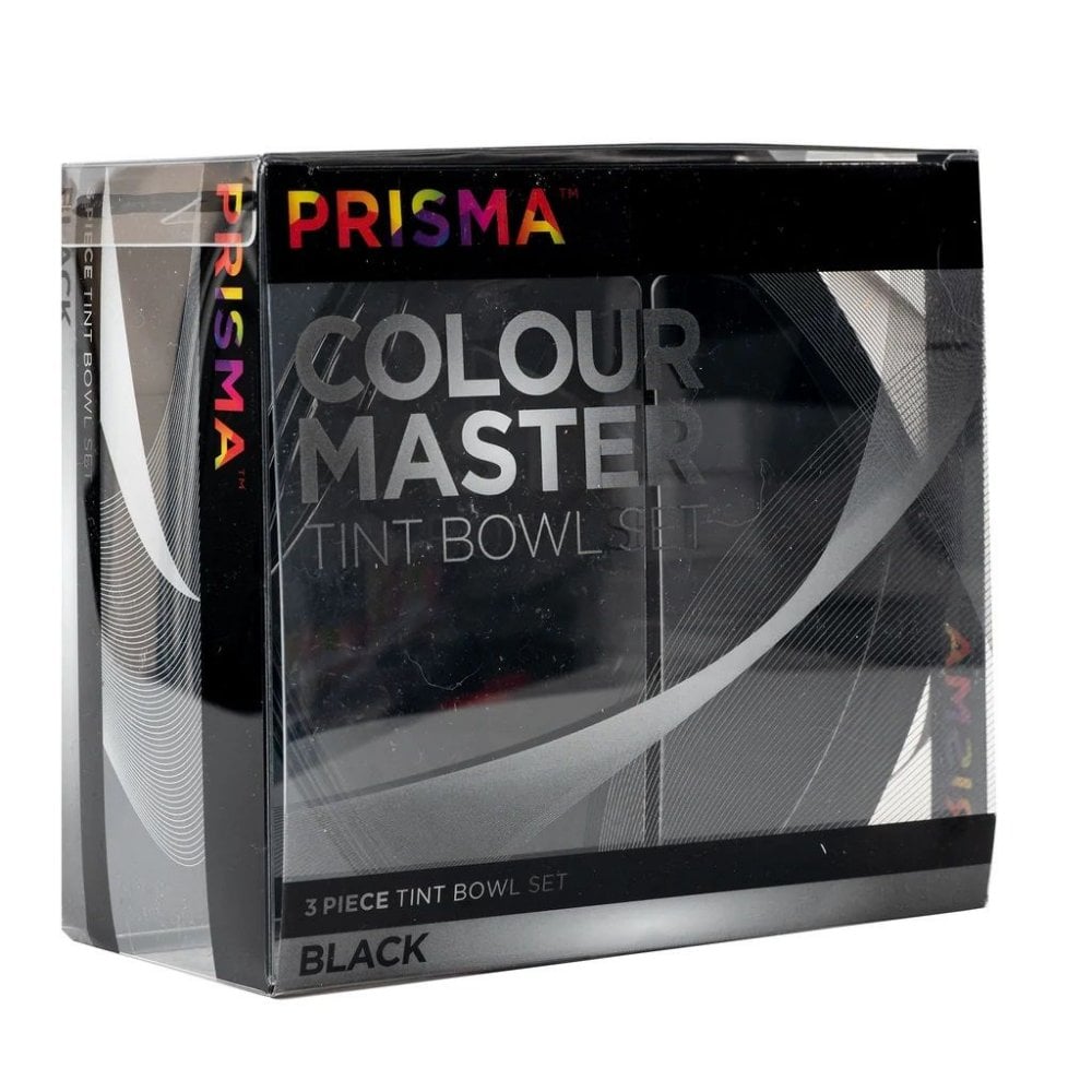 AGENDA Prisma Colour Master Tint Bowl Set Black - 3 Pack