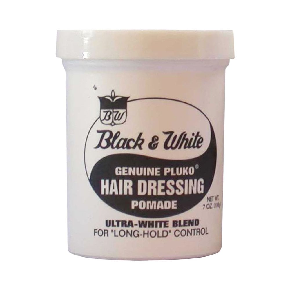 DAX Black &amp; White Pluko Hairdressing Pomade 198g  