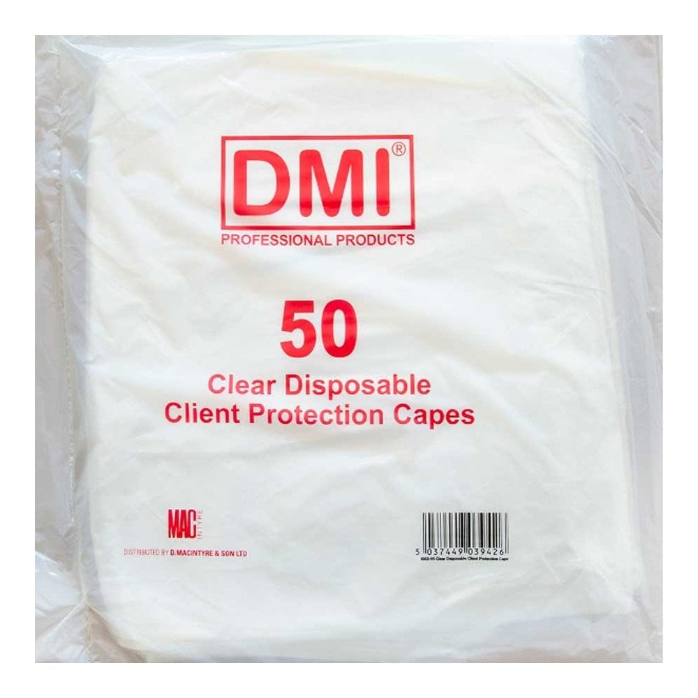 DMI DMI Clear Disposable Client Protection Capes