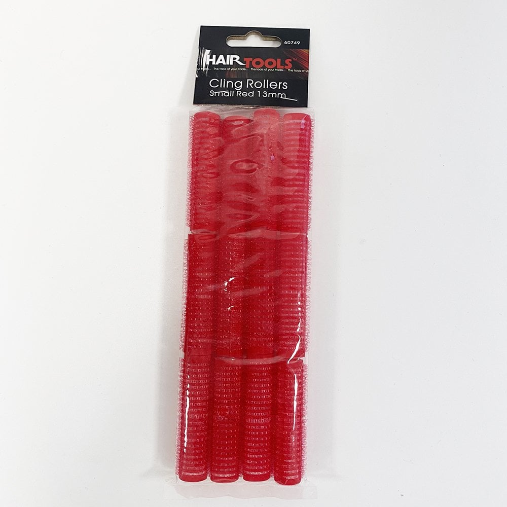 HAIRTOOLS Hair Tools Red Velcro Rollers Small (12)