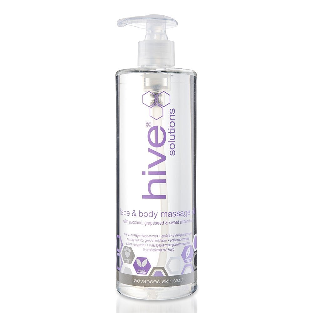 HIVE OF BEAUTY Hive Face &amp; Body Massage Oil 490ml