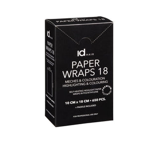 IDHAIR IdHAIR Paper Wraps 18cm Small
