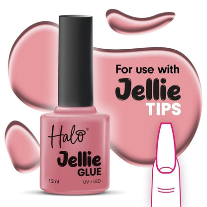 PURE NAILS Halo Jellie Glue 15ml - Brush on