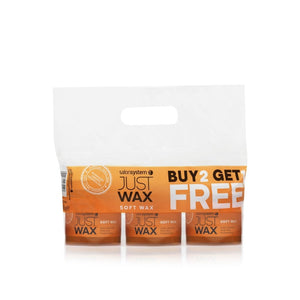 SALON SYSTEM Salon System Just Wax Soft Wax ( 2 +1 Free) 450g
